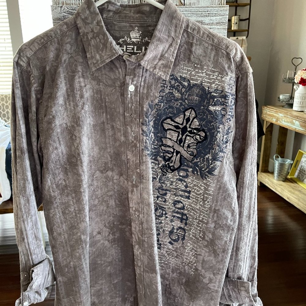 Mens Helix long sleeve shirt
